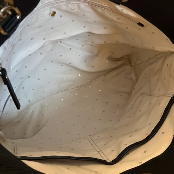 🎉𝐇𝐏!🎉KATE SPADE ♠️ MARYANN BLACK w/GOLD CHUNKY CHAIN HARDWARE - Picture 6 of 9